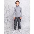 Джемпер для мальчика, рост 122 см, цвет серый меланж - фото 109422771