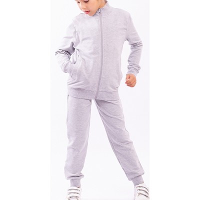 Костюм спортивный детский, рост 164 см, серый