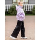 Куртка для девочки, рост 122 см, цвет лиловый перламутр - Фото 2