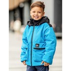 Куртка для мальчика, рост 116 см, цвет небесно голубой - Фото 3