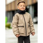 Куртка для мальчика, рост 140 см, цвет латте - Фото 2