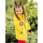 Куртка-бомбер для девочки, рост 104 см, цвет лимонный - Фото 6
