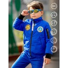 Куртка бомбер для мальчика PlayToday, рост 104 см, цвет электрик - Фото 1