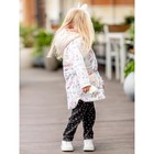 Куртка-парка для девочки, рост 104 см - Фото 3