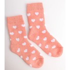 Носки детские, размер 16, цвет коралловый меланж - фото 109411654