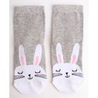 Носки детские, размер 16, цвет светло-серый меланж - фото 109411663