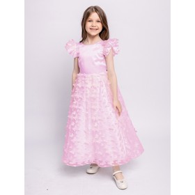 Платье для девочки, рост 116 см, цвет розовый