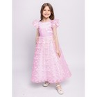 Платье для девочки, рост 122 см, цвет розовый - фото 109424356