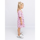 Платье для девочки, рост 128 см, цвет розовый - Фото 2