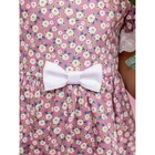 Платье для девочки, рост 92 см, цвет розовато-лиловый - Фото 7