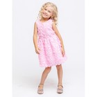 Платье для девочки «Ева», рост 92 см, цвет розовый - Фото 2