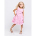 Платье для девочки «Ева», рост 92 см, цвет розовый - Фото 3