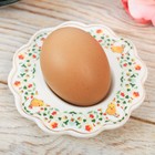 Фигурная пасхальная подставка на одно яйцо «Цветок эдем», 10 см - Фото 3