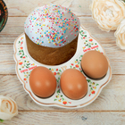 Фигурная пасхальная подставка под яйца «Эдем», 16,5 х 20 см - Фото 4