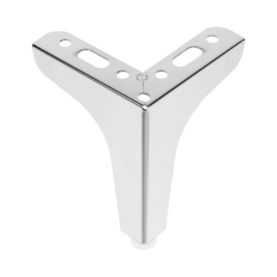 Опора мебельная CAPPIO Light OP04, h=100 мм, 8.5×8.5 мм, цвет хром