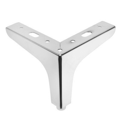 Опора мебельная CAPPIO STOP04, h=100 мм, 11.5×11.5 мм, цвет хром