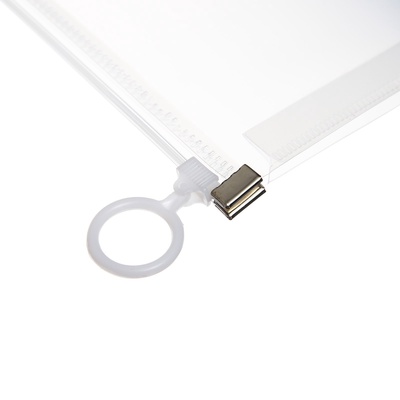 Папка-конверт на молнии формат А6, 180мкр, с рисунком «Кот», МИКС