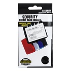 Визитница пластиковая, металлическая, с отделениями внутри, черная - Фото 7