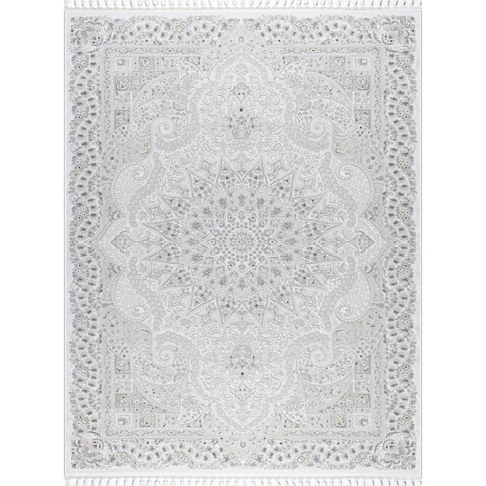 

Ковёр прямоугольный Kirmanshah 38650A, размер 300x400 см, цвет white/white