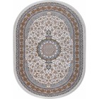 Ковёр овальный Mashad 1200 G129, размер 120x170 см, цвет cream/b 10213467 - фото 307091172