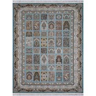 Ковёр прямоугольный Mashad 1500 G139, размер 120x170 см, цвет blue/gray 10213477 - фото 307091184