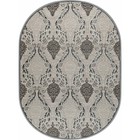 Ковёр овальный Rimma Lux 36912A, размер 240x340 см, цвет cream/grey 10214035 - фото 307092157