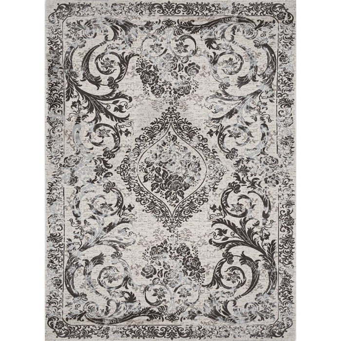 

Ковёр прямоугольный Rimma Lux 36932J, размер 60x110 см, цвет cream/grey