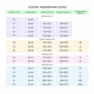 Носки мужские, размер 29, цвет чёрный