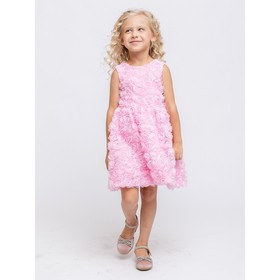 Платье для девочки «Ева», рост 104 см, цвет розовый
