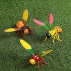 Декор садовый "Пчела", штекер 60 см, микс цвета - Фото 5