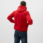 Толстовка мужская НАЧЁС, цвет красный, размер 58 - фото 23635697