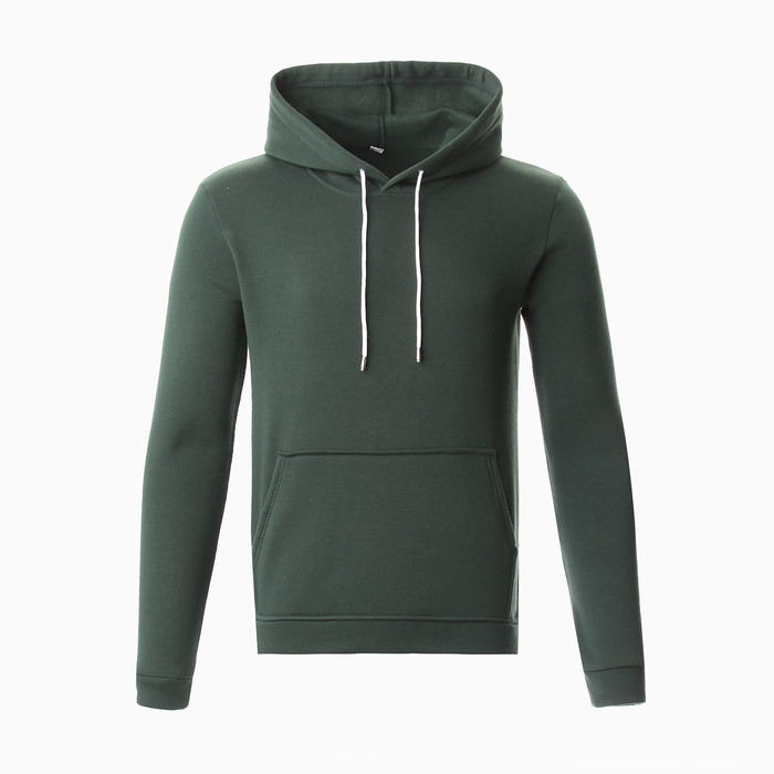 Толстовка мужская НАЧЁС, цвет тёмно-зелёный, размер 50 - Фото 1