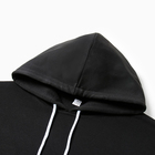 Костюм женский с начёсом (толстовка, брюки), цвет чёрный, размер 52 - фото 807278227 Костюм женский с начёсом (толстовка, брюки), цвет чёрный, размер 52 - фото 807278227