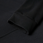 Костюм женский с начёсом (толстовка, брюки), цвет чёрный, размер 52 - Фото 3