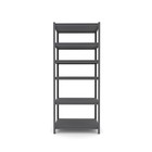 Стеллаж металлический для склада Everest Beamy Luxe-100, 6 полок, разборный, 220×90×40 см, тёмно-серый - Фото 4