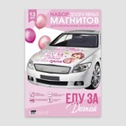 Набор магнитов на авто «Еду за дочкой», на выписку, 42 см × 29.7 см - Фото 5