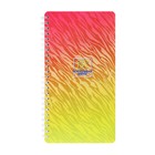 Телефонная книжка А5, 80 листов в линию на гребне "Цветная абстракция", обложка мелованный картон, глянцевая ламинация, блок офсет 60 г/м2 - фото 9156426