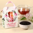 Чай чёрный «Любимой маме» в коробке-пакете, вкус: лимон, 50 г. - фото 11633545