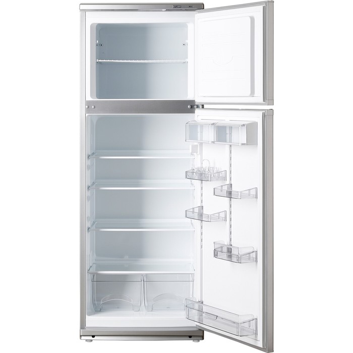 Холодильник "ATLANT" MXM 2835-08, двухкамерный, класс А, 280 л, серебристый