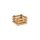 Ящик деревянный для хранения Polini Home Boxy, цвет лакированный, 18х18х12 см - фото 301057449