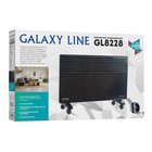 Обогреватель Galaxy LINE GL 8228, конвекторный, 2200 Вт, 25 м², чёрный - фото 7884134