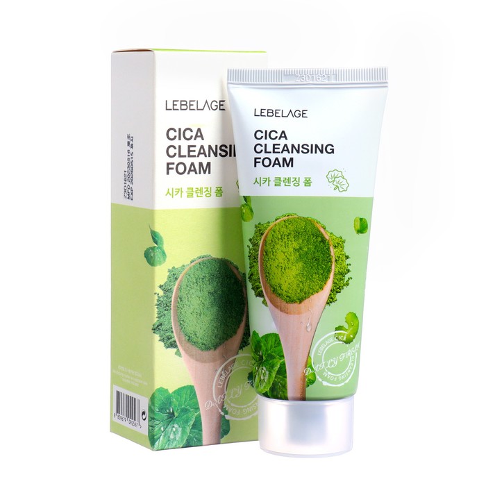 Балансирующая пенка для умывания LEBELAGE с центеллой азиатской, 100 мл - Фото 1