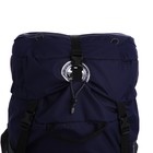 Рюкзак туристический, 120 л, отдел на шнурке, 2 наружных кармана, цвет синий - фото 7884314