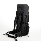 Рюкзак туристический, Taif, 90 л, отдел на шнурке, 2 наружных кармана, цвет серый - Фото 3