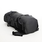 Рюкзак туристический, Taif, 90 л, отдел на шнурке, 2 наружных кармана, цвет серый - Фото 4