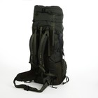 Рюкзак туристический, Taif, 120 л, отдел на шнурке, 2 наружных кармана, цвет хаки - Фото 3