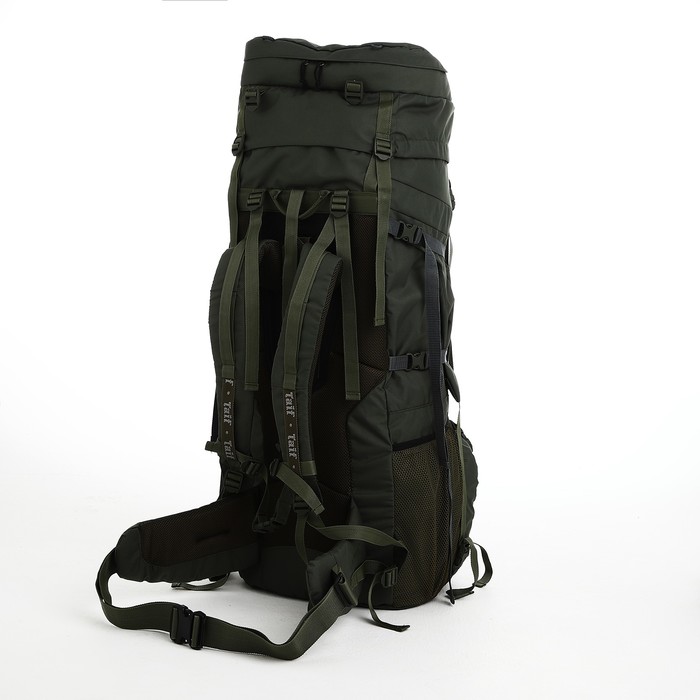 Рюкзак туристический, 120 л, отдел на шнурке, 2 наружных кармана, цвет хаки