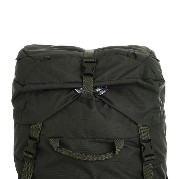 Рюкзак туристический, 120 л, отдел на шнурке, 2 наружных кармана, цвет хаки