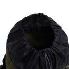 Рюкзак туристический, 120 л, отдел на шнурке, 2 наружных кармана, цвет зелёный/пиксели - Фото 8