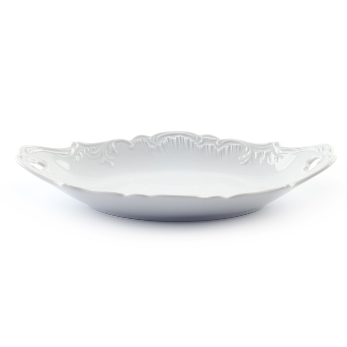 

Блюдо овальное Cmielow Rococo, с ручками, длина 25 см